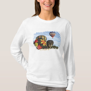 Camiseta Balões de Ar Quente perto de Wanaka, Ilha do Sul,