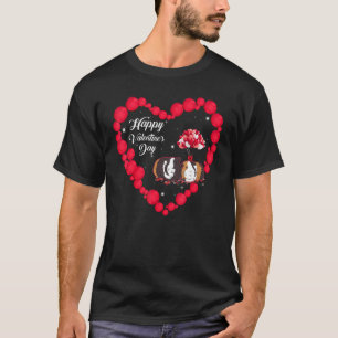 Camiseta Balões do Coração do Feliz dia de os namorados de