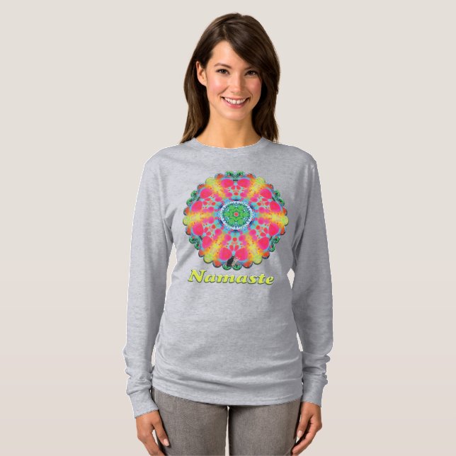 Camiseta Balsam Namaste Kaleidoscope (Frente Completa)