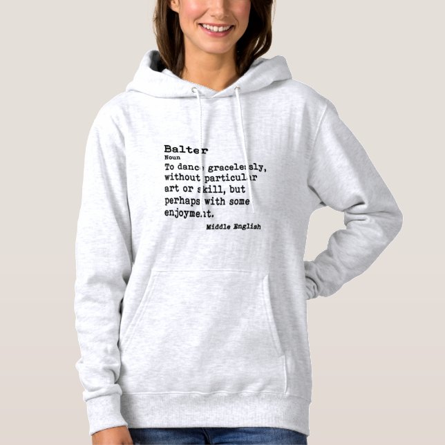 Camiseta Balter: Hoodie De Cor Leve (Frente)