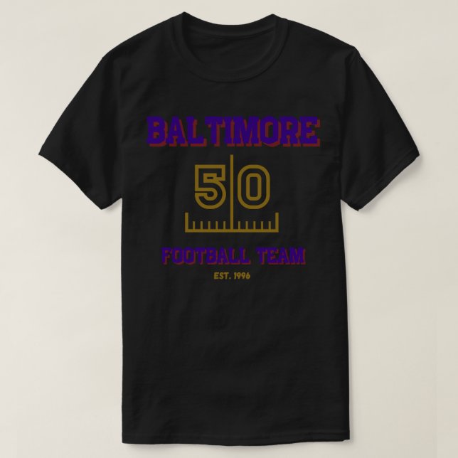 Camiseta Baltimore 13 (Frente do Design)