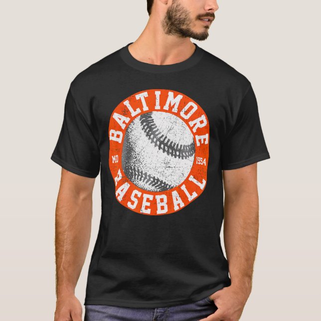 Camiseta Baltimore Baseball Lover (Frente)