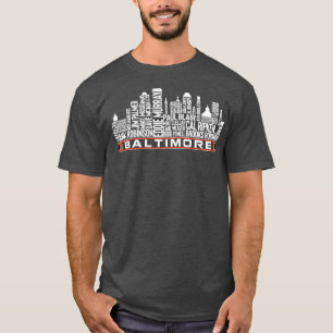 Camiseta Baltimore Baseball Team All Time Legendas Baltimor