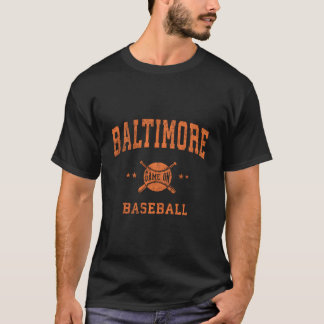 Camiseta Baltimore Beisebol Retrô
