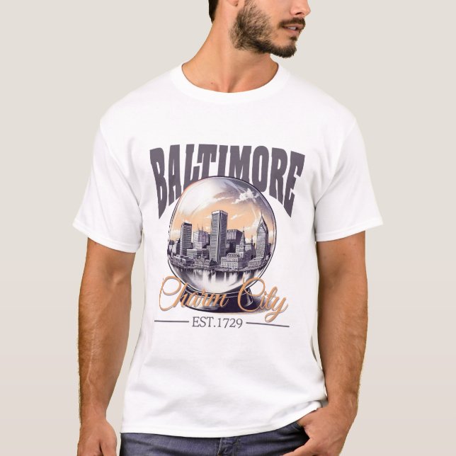 Camiseta Baltimore Charm City (Frente)
