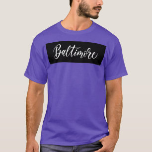 Camiseta Baltimore City em Maryland 1