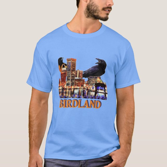 Camiseta Baltimore e Design híbrido (Frente)