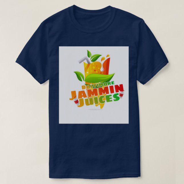 Camiseta Baltimore Jammin Juices (Frente do Design)
