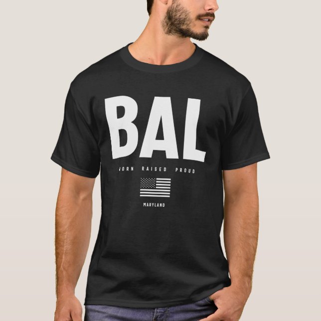 Camiseta Baltimore Love - Nascer Levanta Orgulho (Frente)