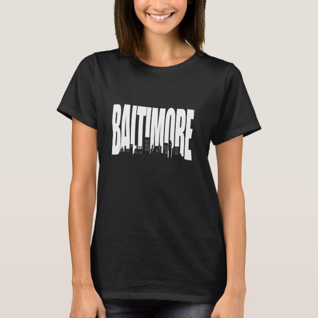 Camiseta Baltimore Maryland (Frente)