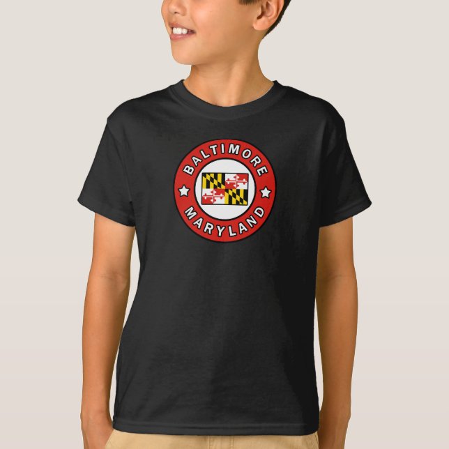Camiseta Baltimore Maryland (Frente)