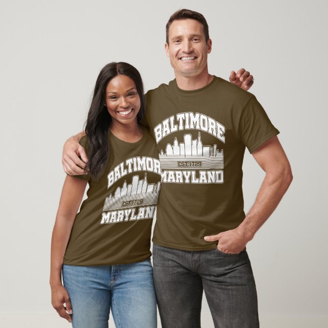 Camiseta Baltimore, Maryland (Unissex)