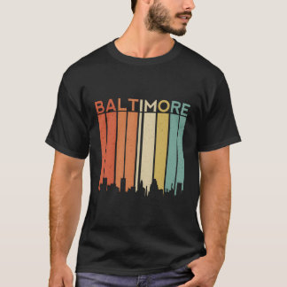 Camiseta Baltimore Maryland Vintage Retro City Urban Skylin