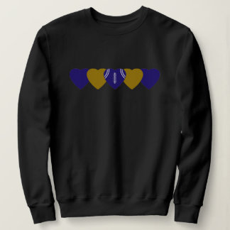 Camiseta Baltimore Ravens Heart Dark