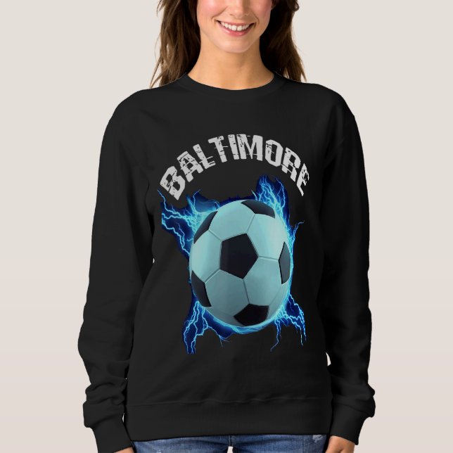 Camiseta Baltimore Soccer Retro (Frente)
