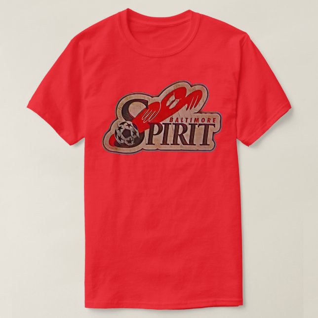 Camiseta Baltimore Spirit Soccer (Frente do Design)