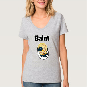 Camiseta Balut ovo embrião de ovo proteína filipino