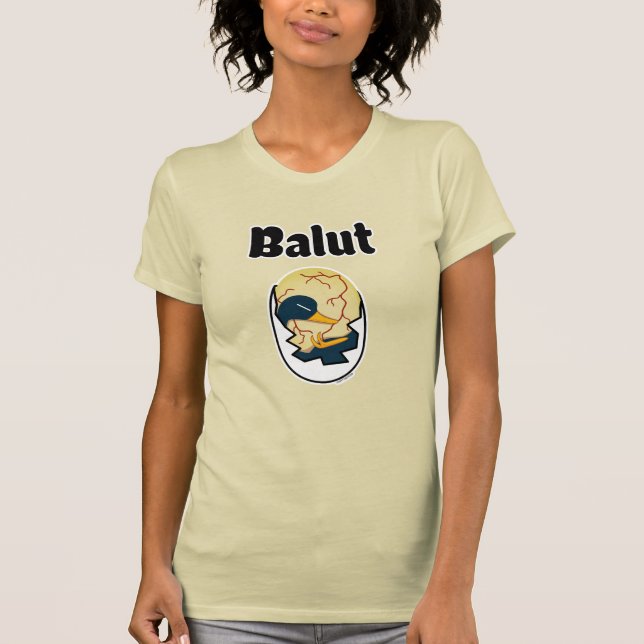 Camiseta Balut ovo embrião de ovo proteína filipino (Frente)