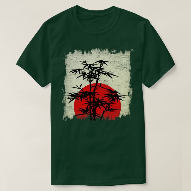Camiseta Bambo japonês1 (Frente do Design)