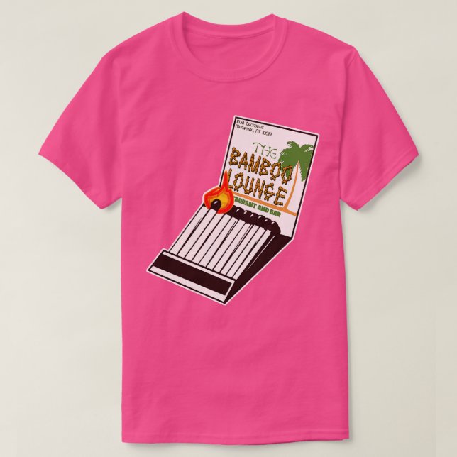 Camiseta Bamboo Lounge Matchbook (Frente do Design)