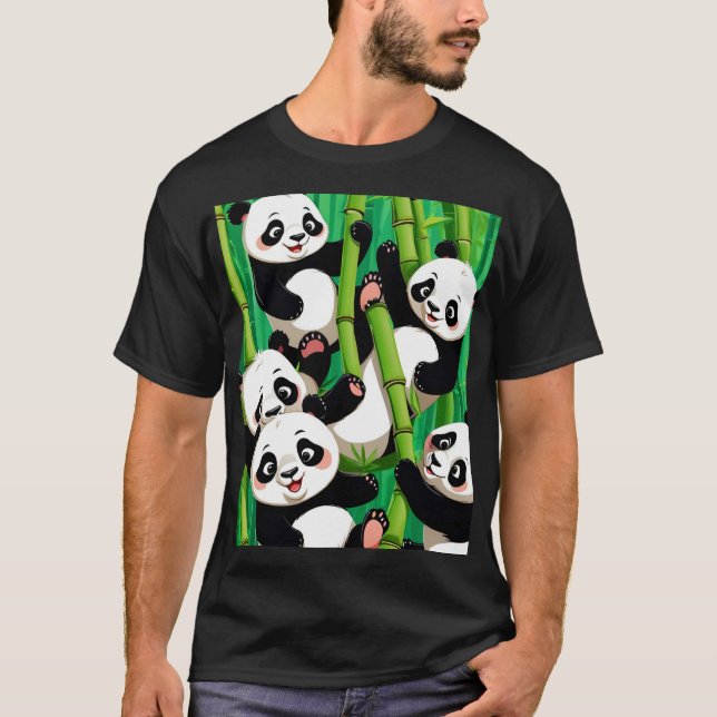 Camiseta Bamboo Panda (Frente)