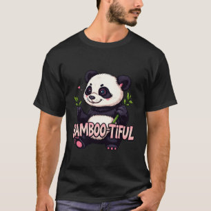 Camiseta ''Bamboo-tiful'' panda engraçado e fofo