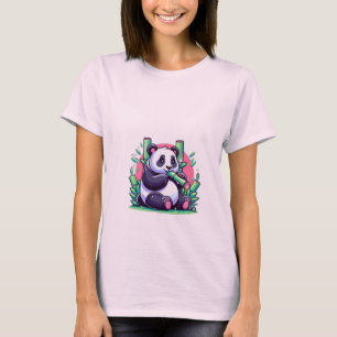 Camiseta Bambu: Banda Comendo Bambu