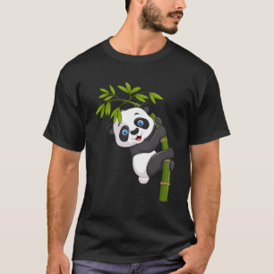 Camiseta Bambu, Bobo De Urso Panda Subindo