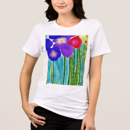 Camiseta Bambu e Hibisco