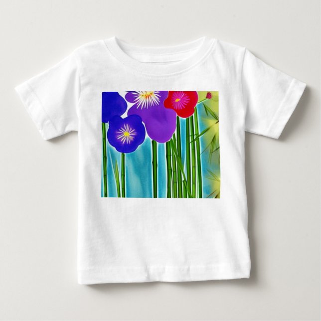 Camiseta Bambu e Hibisco (Frente)