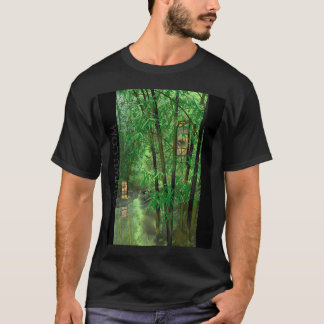 Camiseta Bambu e lanternas