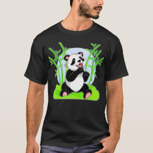 Camiseta Bambu Floresta Selvagem Chinesa - Feira Animal Cut