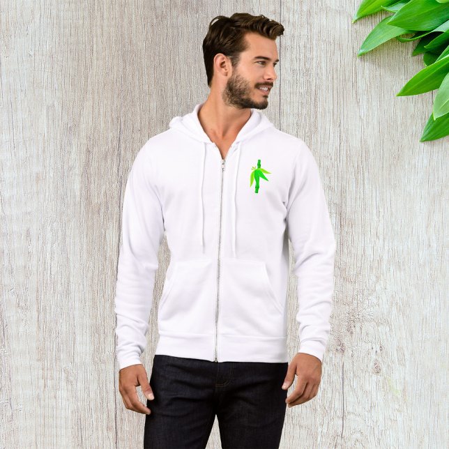Camiseta Bambu Verde com Folhas Tropicais (Criador carregado)