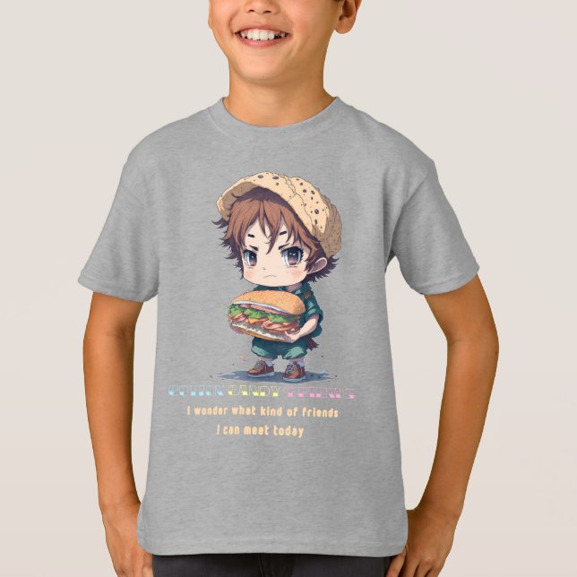 Camiseta Bami-kun :Cotton Candy Friends (Frente)