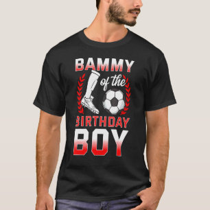 Camiseta Bammy Do Aniversário Do Jogador De Futebol Celeb