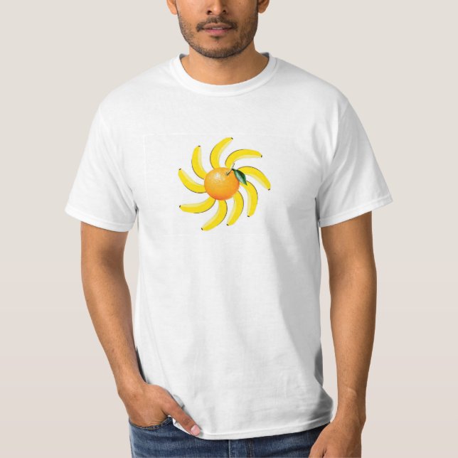 Camiseta Banana alaranjada (Frente)
