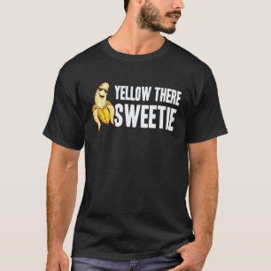 Camiseta Banana  Amarelo Lá Querida  Legal Minimalista  Veg