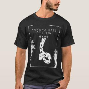 Camiseta Banana Ball Python Chinês Hanzi Criador Banana Ba