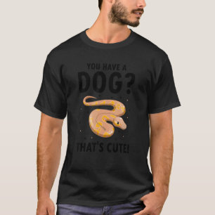 Camiseta Banana Ball Python e Designs de répteis de macarrã