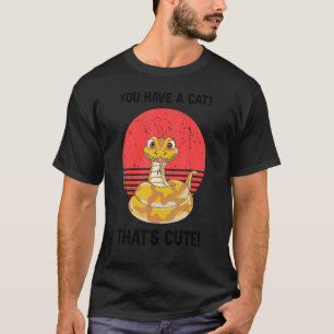 Camiseta Banana Ball Python e Designs de répteis de macarrã