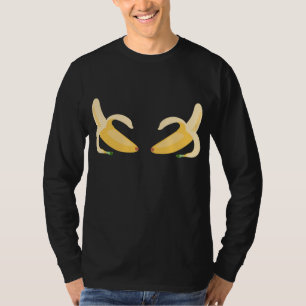 Camiseta Banana Bra Figurume Fruta Engraçada Esqueleto de H