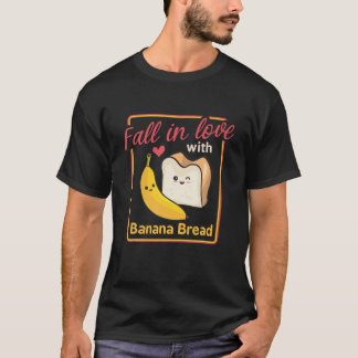 Camiseta Banana Bread Love Breadmaker Fazendo Vegan Funny B