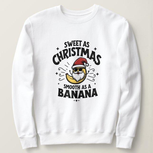 Camiseta Banana Claus (Frente do Design)
