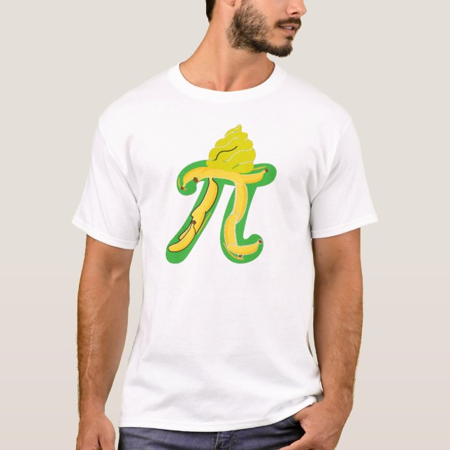 Camiseta Banana Cream Pie Pi Day (Frente)