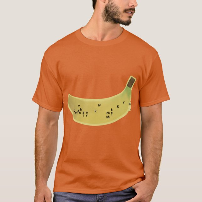 Camiseta Banana da Fala Super Dimensionada (Frente)