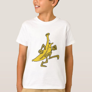 Camiseta banana em execução