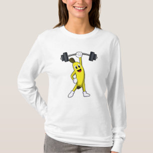 Camiseta Banana em Fortalecimento com Barbell