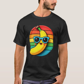 Camiseta Banana Engraçado Vintage Retrô
