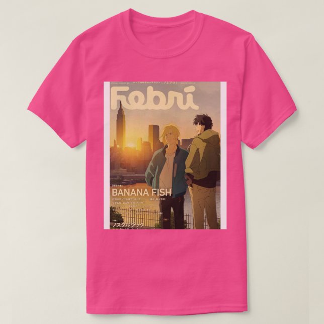 Camiseta banana fish 40 (Frente do Design)