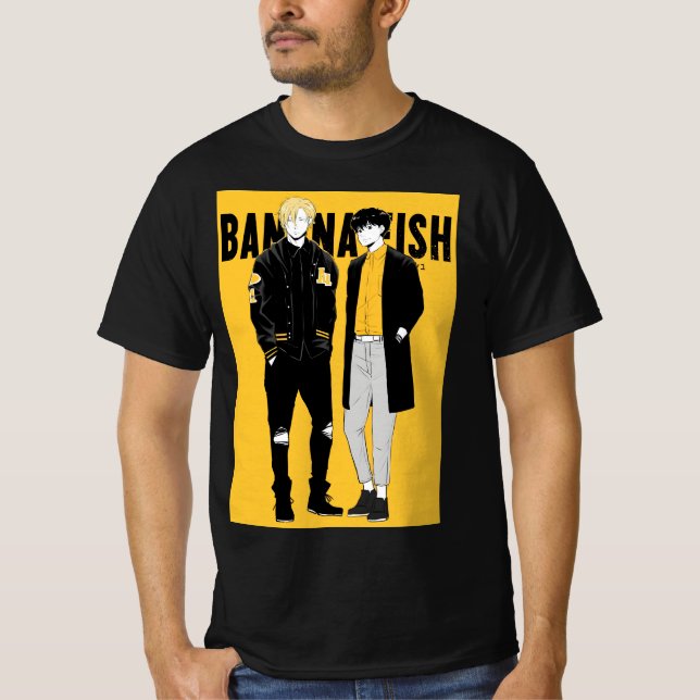 Camiseta Banana Fish Black (Frente)